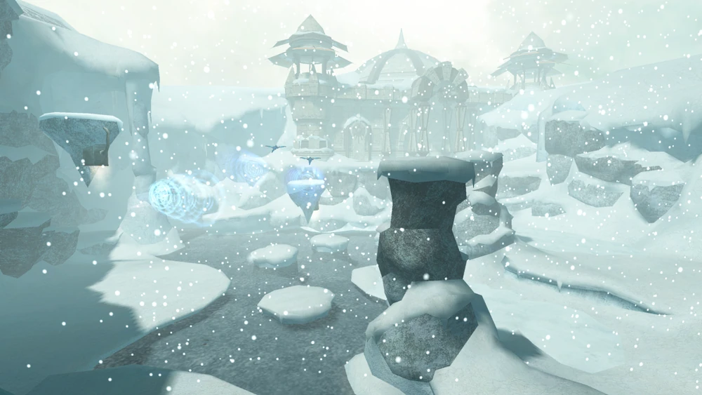 A screenshot of Phendrana Drifts